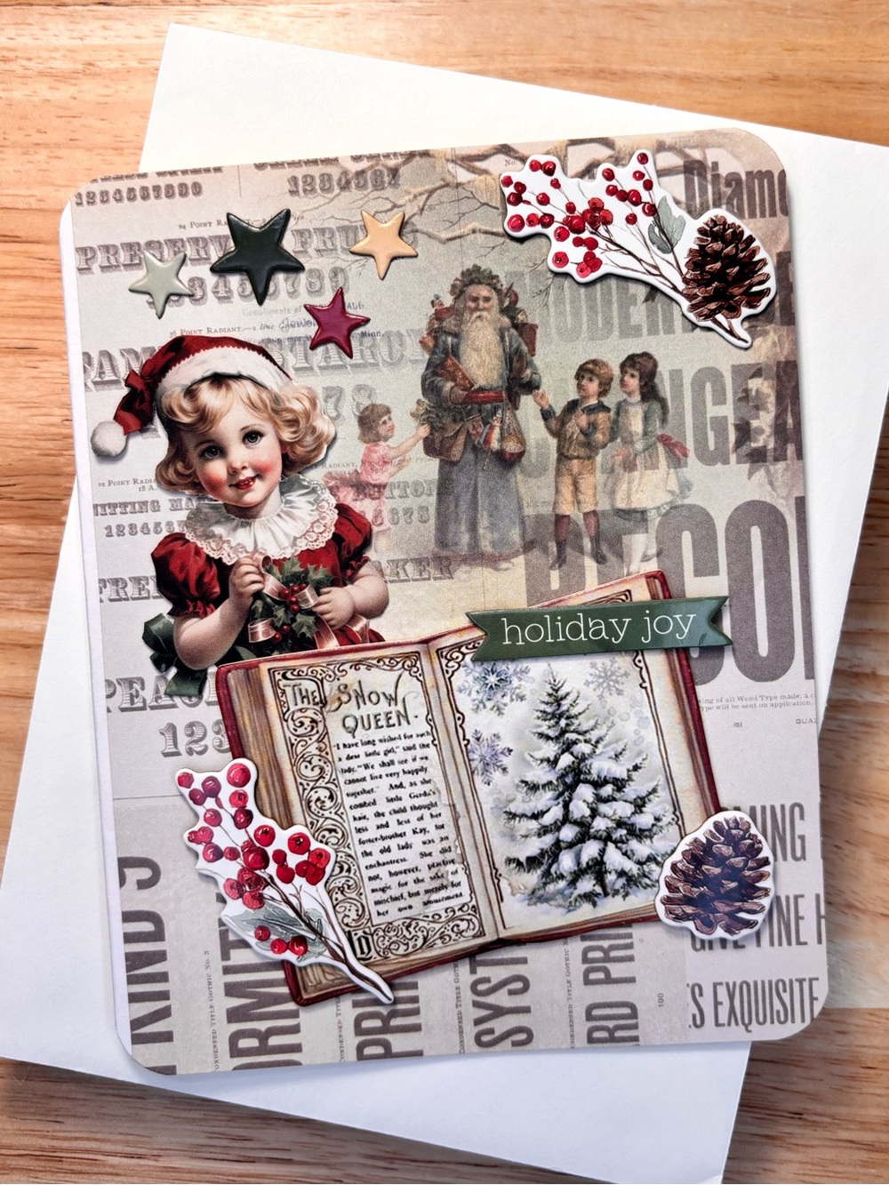 Handmade Christmas Greeting Card
